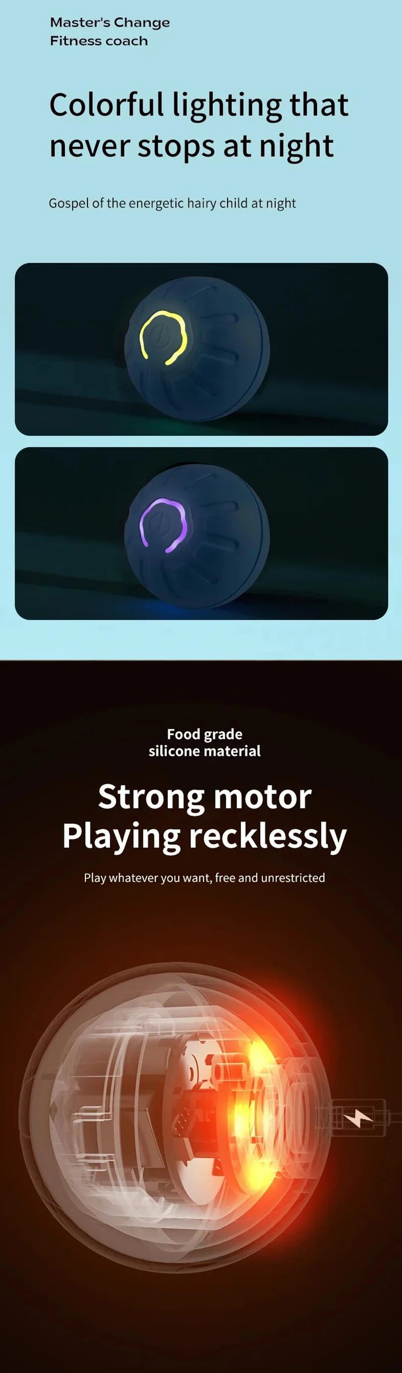 Interactive Smart Pet Ball