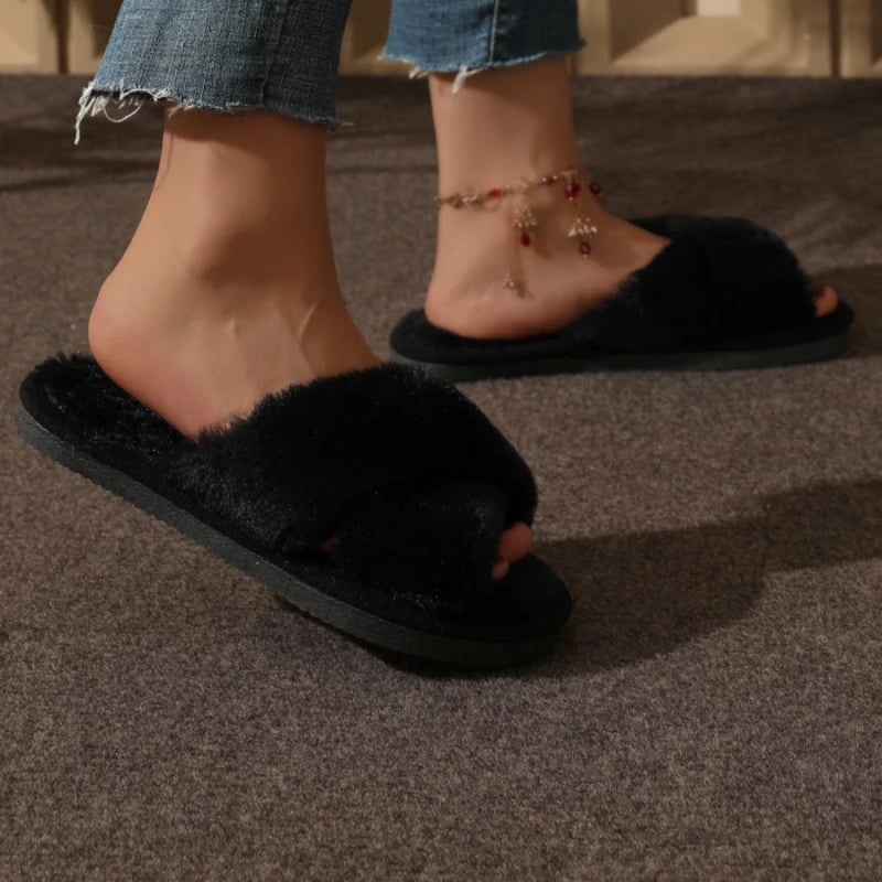 Cozy Fluffy Indoor Slippers
