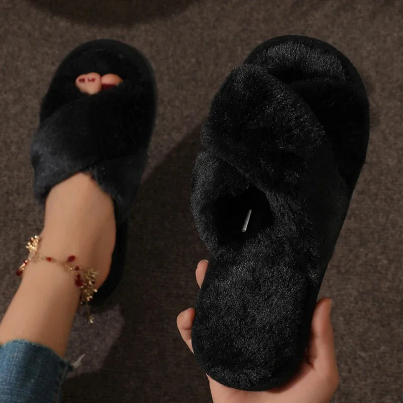 Cozy Fluffy Indoor Slippers